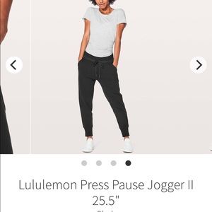Lululemon Press Pause Jogger Size 8